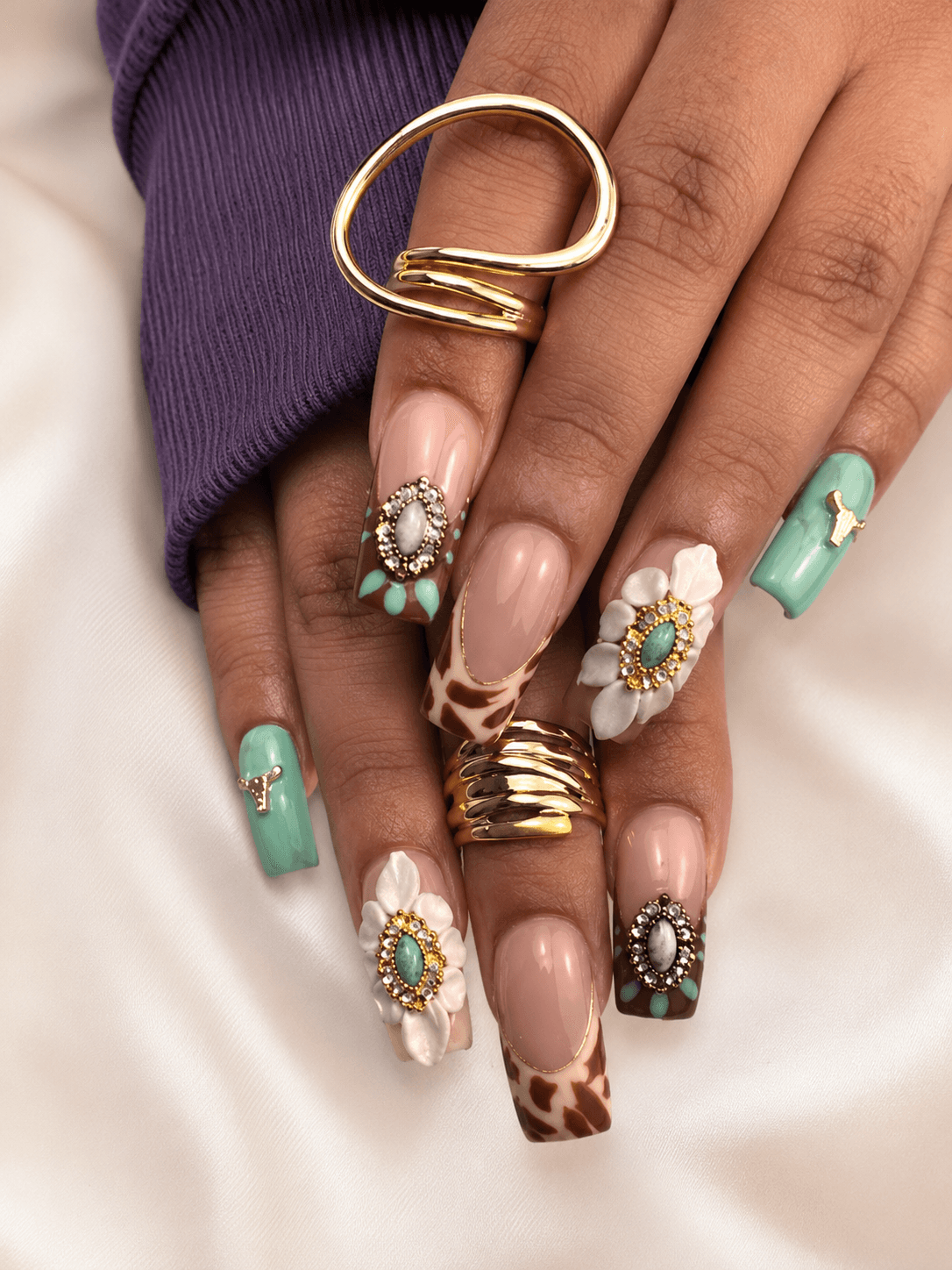 Uñas en Evo Beauty Salon, Cypress TX